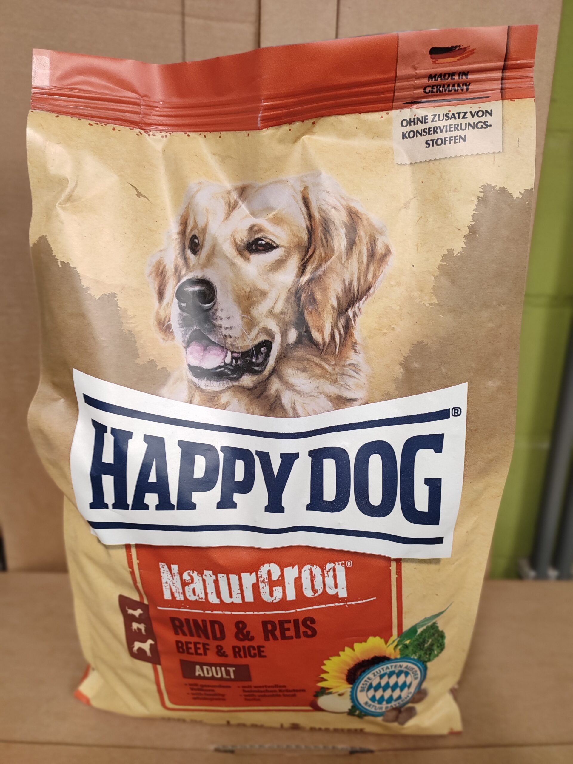 Happy dog Rund en rijst